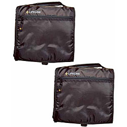 Lifeline First Aid Red Labeled All-purpose Travel Blankets (Pack of 2)