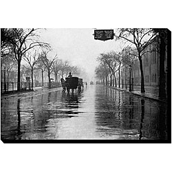 'Rainy Day New York' Canvas Art