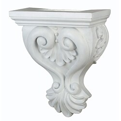 Corbel Lighted Shelf Sconce