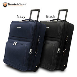 Travelers Choice Voyager 21-inch Expandable Rolling Upright