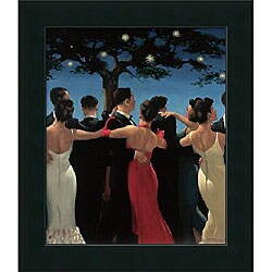 Jack Vettriano 'Waltzers' Framed Canvas Art