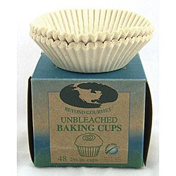 Beyond Gourmet 2.5-inch Unbleached Baking Cups (Pack of 3)