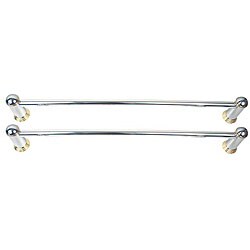 Moen 2-piece Milano Chrome/ Brass Bath Accessory Kit
