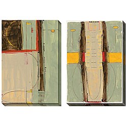 Barbara Zoern 'Ardor' Oversized Canvas Art Set