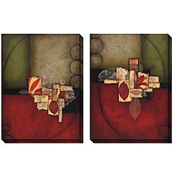 DeRosier 'Origin' Oversized Canvas Art Set