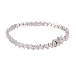 Sterling Silver 1/4ct TDW Diamond Bracelet (I3, I-J)