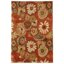 Hand-knotted Bashkim Wool Rug (5'6 x 8'6)