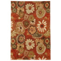 Hand-knotted Bashkim Wool Rug (9' x 12')