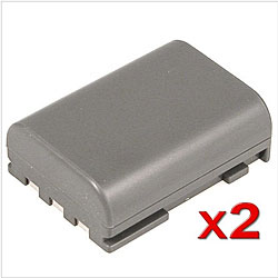 Premium NB-2LH Batteries for Canon Eos Rebel XT Xti (Set of 2)
