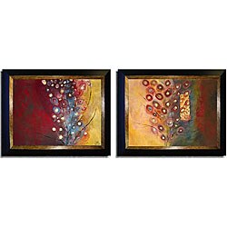 Natalia Russell 'Silent Life of Trees' Framed 2-piece Art Set