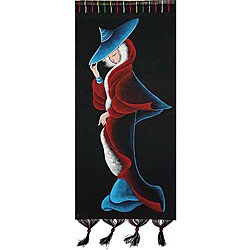 Handmade 'Snow Lady' Tapestry (China)