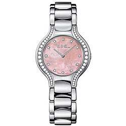 Ebel 'Beluga' Women's Stainless Steel Diamond Watch