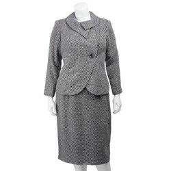 Zoda Women's Plus Size Skirt Suit