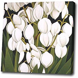 'White Flower' Giclee Print Canvas Art