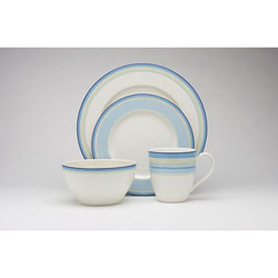 Noritake Java Blue Swirl 4-piece Place Settings