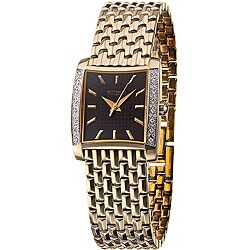 Wittnauer Metropolitan Women's Goldtone Diamond Watch