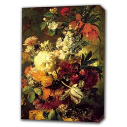 'Still Life of Full of Flower' Giclee Print Canvas Art