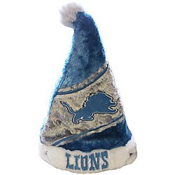 Detroit Lions Santa Hat