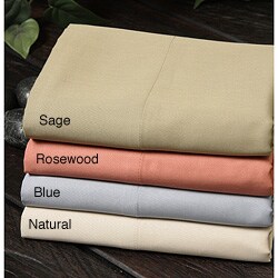 Egyptian Cotton 300 Thread Count Solid Sateen Sheet Set
