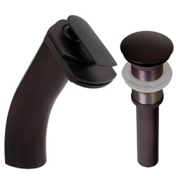 Geyser Bathroom Vanity Vessel Cobra-style Waterfall Faucet.