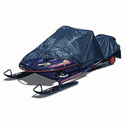 Coverite Medium Black Sable Oxford Snowmobile Cover