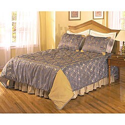 Carlyle Hand-crafted 3-piece Bedspread Set
