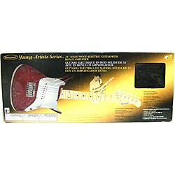 Burwood Sound Starter 31-inch Electric Guitar with Built-in Amp