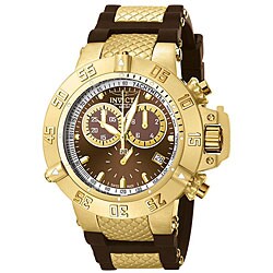 Invicta Men's Subaqua 18k Goldplated Chronograph Watch