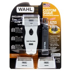 Wahl Custom Shaver and Bonus Personal Trimmer