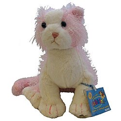 Webkinz Pink and White Cat and Cards Set