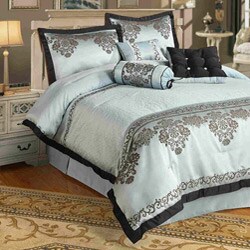 Fontain Blue 7-piece Comforter Set