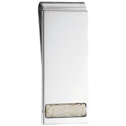 Colibri Nomad Stainless Steel and Bone Men's Money Clip