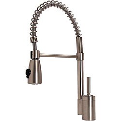 Fontaine Modern Spring Brushed Nickel Kitchen Faucet