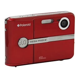 Polaroid A930 9MP Red Digital Camera with 2.5-inch LCD Display (Refurbished)
