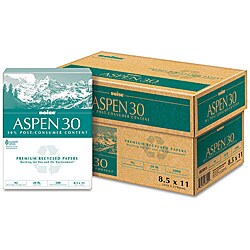 Boise Aspen Recycled Copy and Laser Paper (Case of 5,000 Sheets)