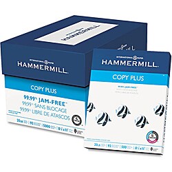 Hammermill 20-pound Letter White Copy Plus Copy Paper (Case of 5,000 Sheets)