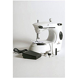 White Portable Sewing Machine
