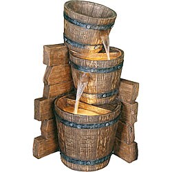 Lazy Days II 27.5-inch Rustic Western Fountain
