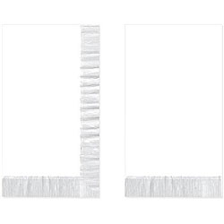 Paterson Pacific Parch 2-Ply White Dinner Napkin (Case of 1000)