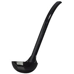Carlisle Foodservice 9 1/2-in Black Ladle