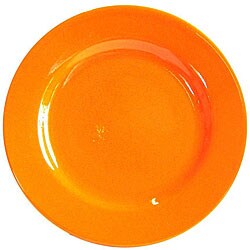 Waechtersbach Orange Peel Rimmed Dinner Plates (Set of 4)