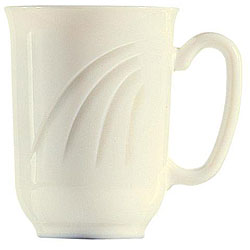 Cardinal International 10-oz White Cypress Mug (Case of 36)
