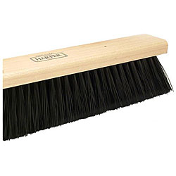 Harper Brush Works 24-in Black Plastic Push Broom