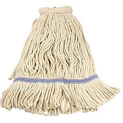 Harper Brush Works Large Lay Flat Cotton Wet Mop