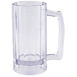 Cambro 16-oz Clear Aliso Beer Mugs (Pack of 12)