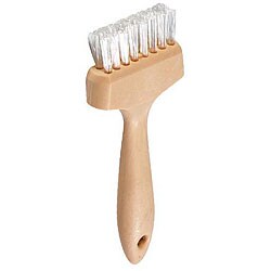 Carlisle Foodservice Waffle/Griddle Brush With Telfon Bristles