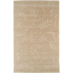 Hand-tufted Earth Bloom New Zealand Wool Rug (8' x 11')