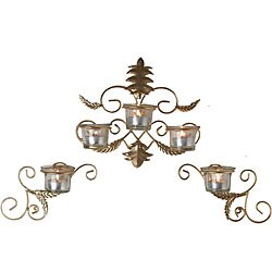 Baroque 3-piece Sconce Set