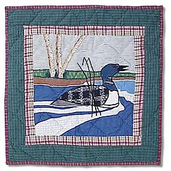 Loon Throw Pillow (Set of 2)