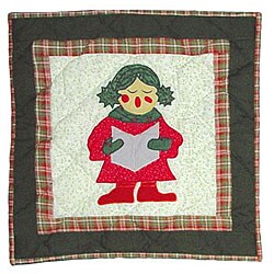 Carolers 16-inch Throw Pillows (Set of 2)